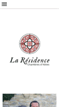 Mobile Screenshot of laresidence-france.com